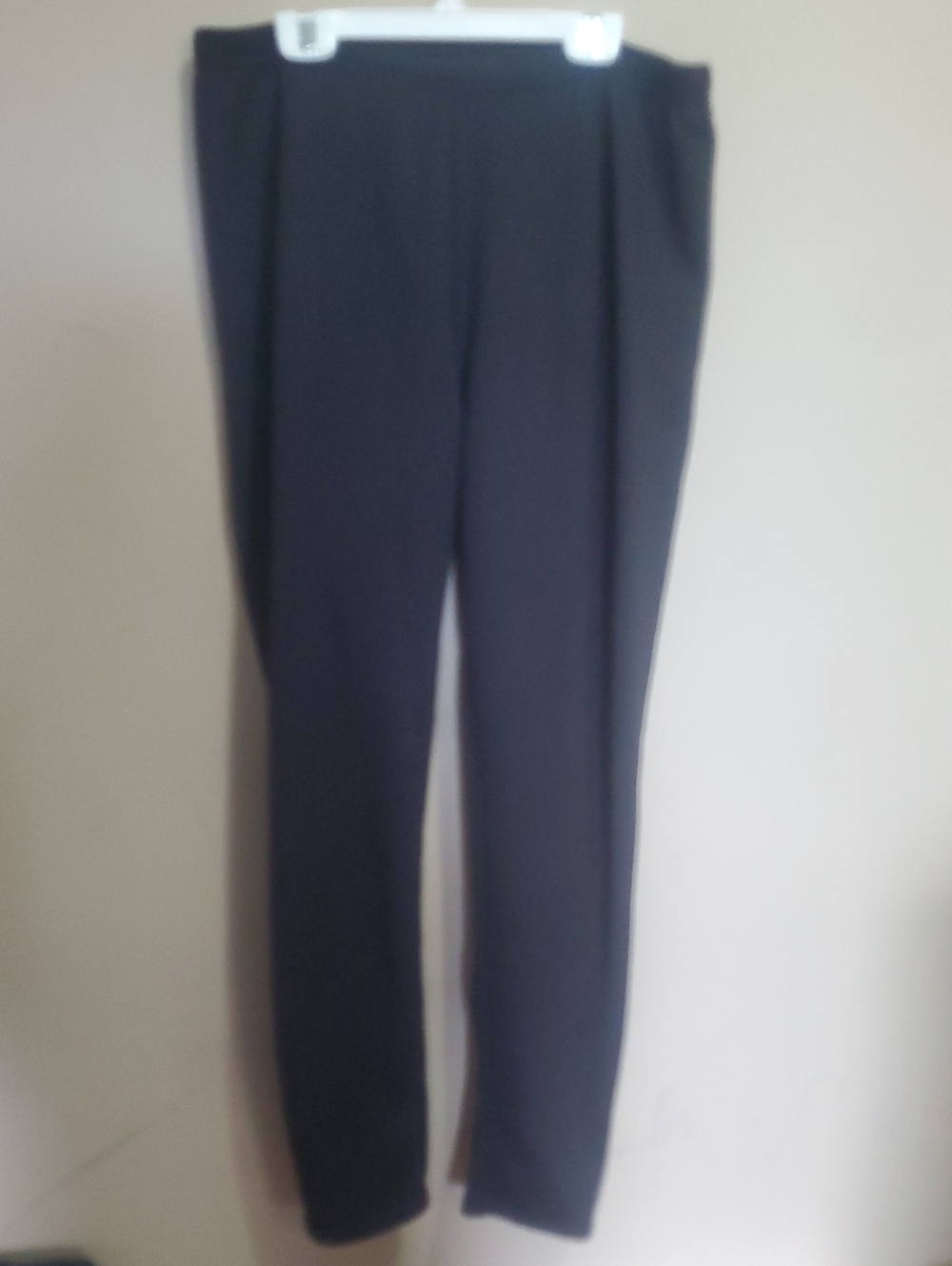 Just Cozy Classic Black Women's Straight-Leg Fleece Legging One Size